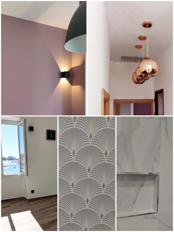 Face Au Vieux Port Vue 180 De Notre Dame Au Panier Apartment มาร์กเซย ภายนอก รูปภาพ