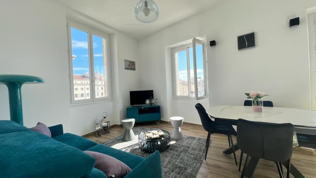 Face Au Vieux Port Vue 180 De Notre Dame Au Panier Apartment มาร์กเซย ภายนอก รูปภาพ