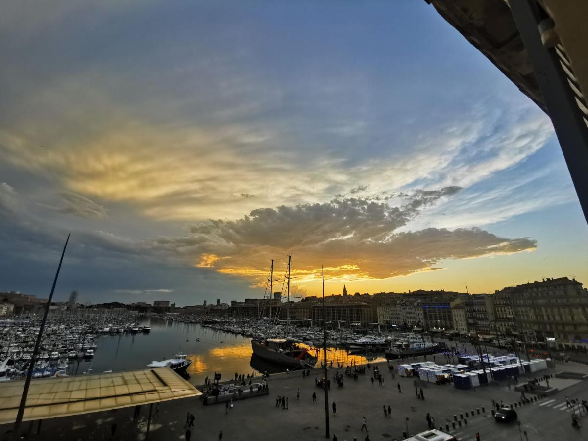Face Au Vieux Port Vue 180 De Notre Dame Au Panier Apartment มาร์กเซย ภายนอก รูปภาพ
